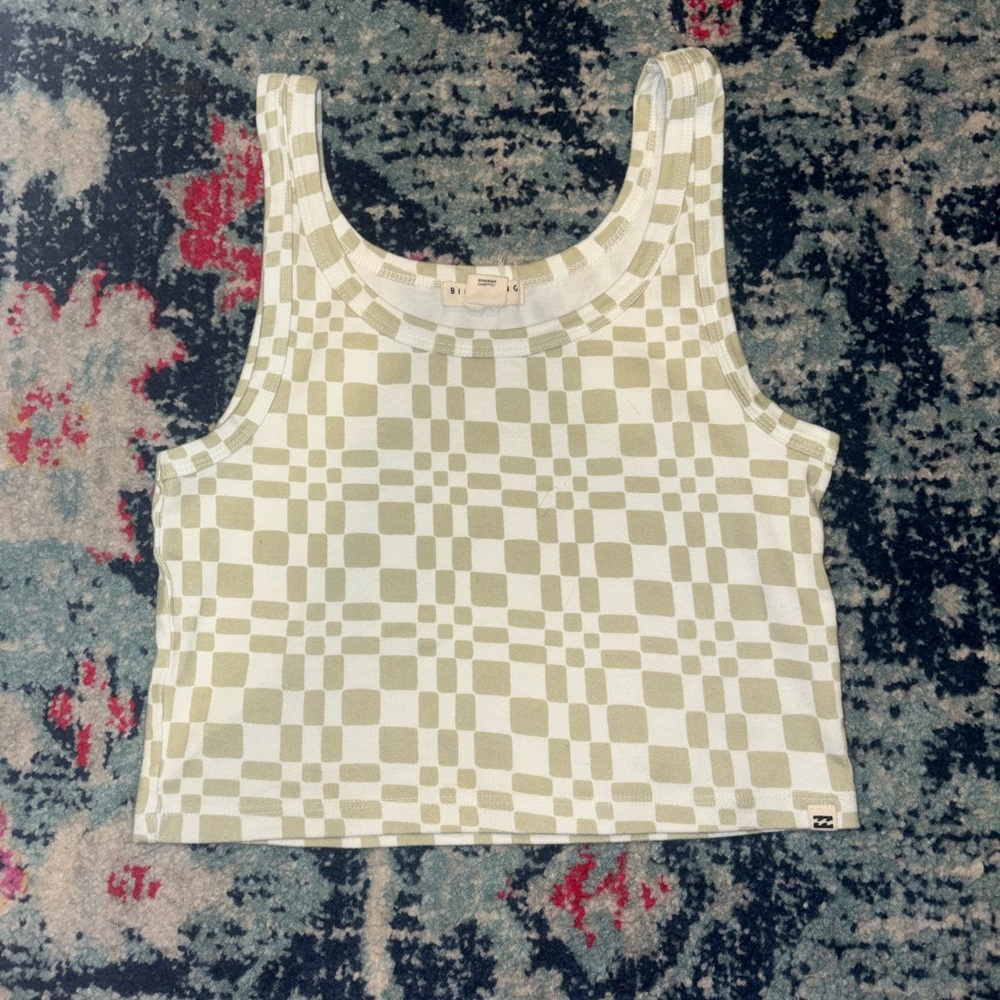 Billabong Green Tank Top